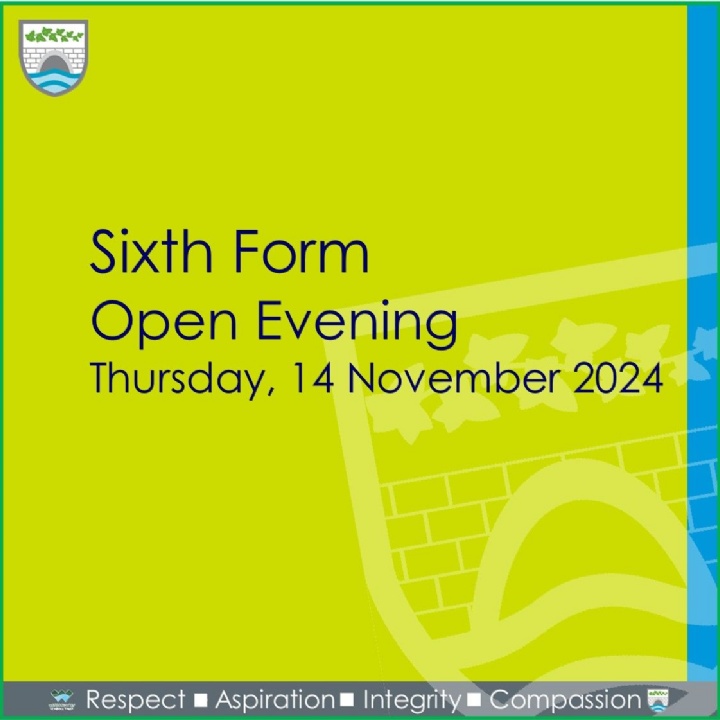  Sixth Form Open Evening 